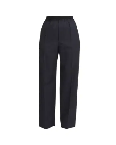 Bottega Veneta Subtle Striped Straight-Leg Wool Trousers | Thumbnail 1 Bottega Veneta Subtle Striped Straight-Leg Wool Trousers | Thumbnail 1
