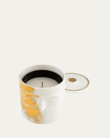 Ginori 1735 The Companion Candleholder, White/Gold - LCDC Collection | Thumbnail 3 Ginori 1735 The Companion Candleholder, White/Gold - LCDC Collection | Thumbnail 3