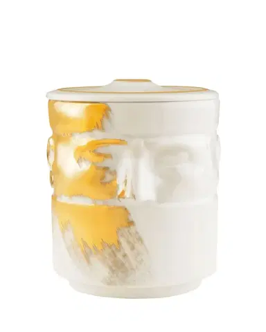 Ginori 1735 The Companion Candleholder, White/Gold - LCDC Collection | Thumbnail 1 Ginori 1735 The Companion Candleholder, White/Gold - LCDC Collection | Thumbnail 1