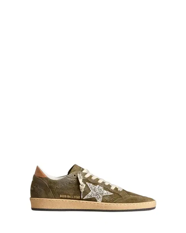 Ballstar Suede Glitter Low-Top Sneakers Ballstar Suede Glitter Low-Top Sneakers