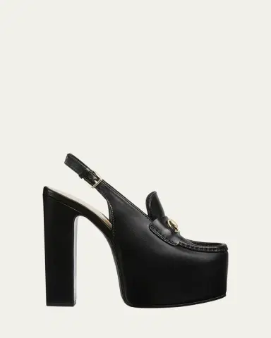 Gucci Ottavia Leather Platform Loafer Pumps | Thumbnail 5 Gucci Ottavia Leather Platform Loafer Pumps | Thumbnail 5