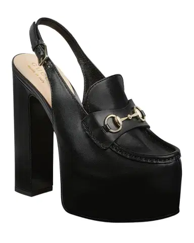 Gucci Ottavia Leather Platform Loafer Pumps | Thumbnail 1 Gucci Ottavia Leather Platform Loafer Pumps | Thumbnail 1