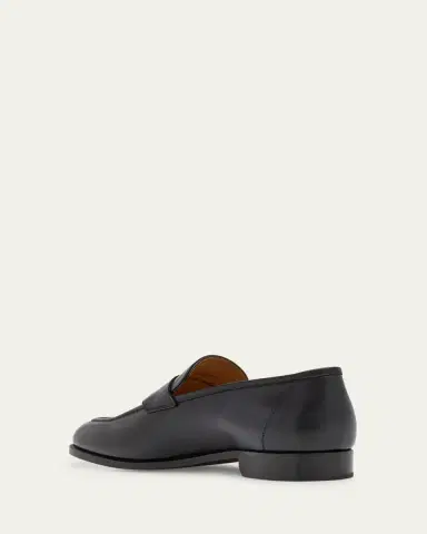 Loro Piana Men's Sergio Walk Heritage Leather Penny Loafers | Thumbnail 3 Loro Piana Men's Sergio Walk Heritage Leather Penny Loafers | Thumbnail 3