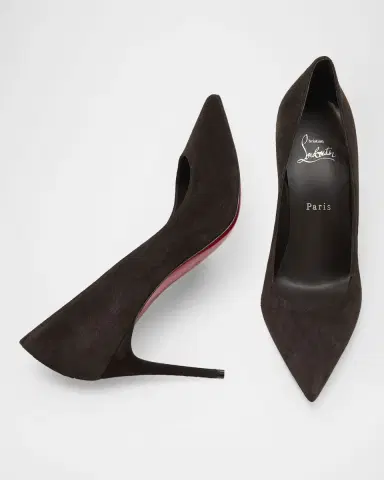 Christian Louboutin 85mm Kate Suede Classic Pumps | Thumbnail 5 Christian Louboutin 85mm Kate Suede Classic Pumps | Thumbnail 5