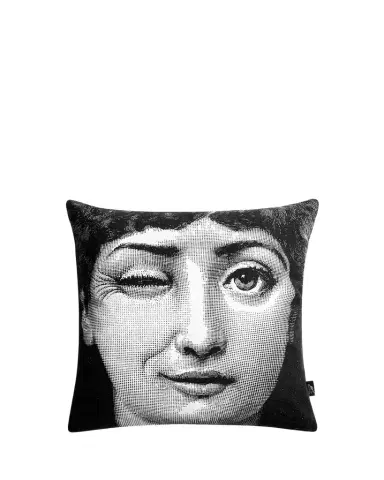 Fornasetti Tema e Variazioni n.82 Cushion, 15" Square | Thumbnail 1 Fornasetti Tema e Variazioni n.82 Cushion, 15" Square | Thumbnail 1