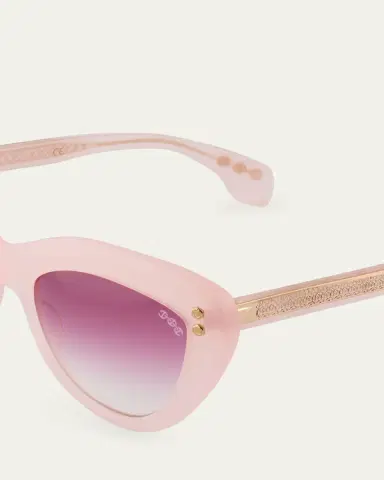 Hoorsenbuhs 24K Gold & Acetate Cat-Eye Sunglasses | Thumbnail 5 Hoorsenbuhs 24K Gold & Acetate Cat-Eye Sunglasses | Thumbnail 5