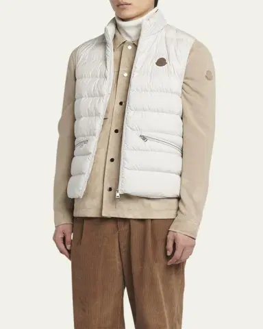 Moncler Men's Treompan Down Puffer Vest | Thumbnail 4 Moncler Men's Treompan Down Puffer Vest | Thumbnail 4