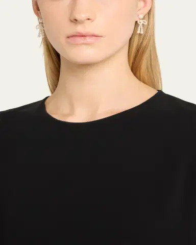 Sophie Bille Brahe Bow Drop Earrings | Thumbnail 2 Sophie Bille Brahe Bow Drop Earrings | Thumbnail 2