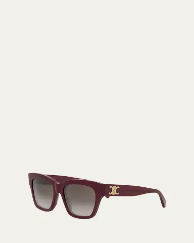 CELINE Triomphe Acetate Square Sunglasses | Thumbnail 2 CELINE Triomphe Acetate Square Sunglasses | Thumbnail 2