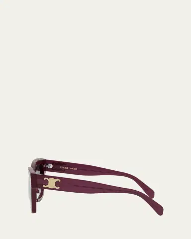 CELINE Triomphe Acetate Square Sunglasses | Thumbnail 3 CELINE Triomphe Acetate Square Sunglasses | Thumbnail 3