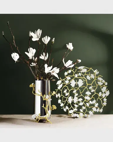Michael Aram Butterfly Ginkgo White & Gold Centerpiece Bowl | Thumbnail 3 Michael Aram Butterfly Ginkgo White & Gold Centerpiece Bowl | Thumbnail 3
