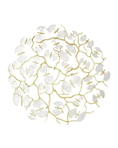 Michael Aram Butterfly Ginkgo White & Gold Centerpiece Bowl | Thumbnail 1 Michael Aram Butterfly Ginkgo White & Gold Centerpiece Bowl | Thumbnail 1