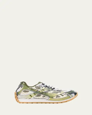 Bottega Veneta Men's Orbit Technical Fishnet Sneakers | Thumbnail 19 Bottega Veneta Men's Orbit Technical Fishnet Sneakers | Thumbnail 19