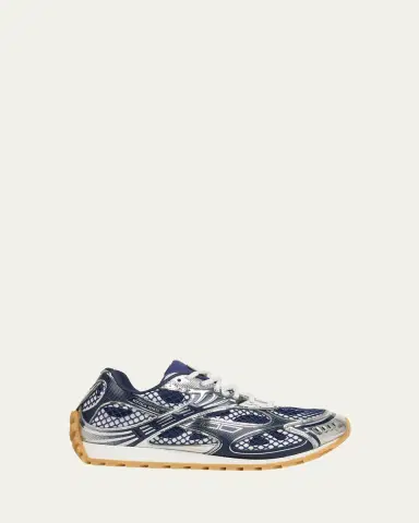 Bottega Veneta Men's Orbit Technical Fishnet Sneakers | Thumbnail 99 Bottega Veneta Men's Orbit Technical Fishnet Sneakers | Thumbnail 99