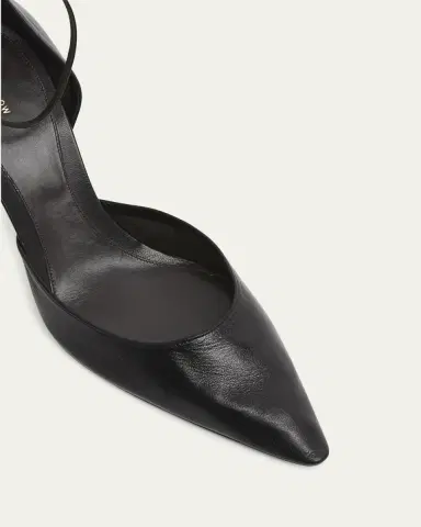 THE ROW Liisa Leather D'Orsay Ankle-Strap Pumps | Thumbnail 4 THE ROW Liisa Leather D'Orsay Ankle-Strap Pumps | Thumbnail 4