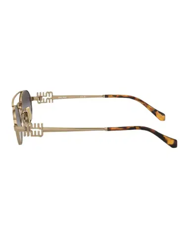 Miu Miu Metal Oval Sunglasses | Thumbnail 1 Miu Miu Metal Oval Sunglasses | Thumbnail 1