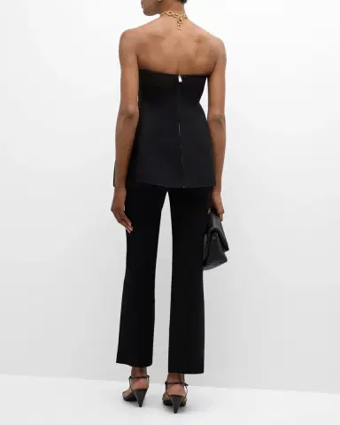 SIMKHAI Ioanna Strapless Peplum Top | Thumbnail 5 SIMKHAI Ioanna Strapless Peplum Top | Thumbnail 5