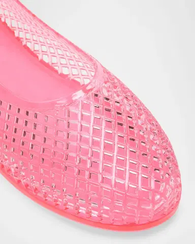 Ancient Greek Sandals Iro Transparent Jelly Ballerina Flats | Thumbnail 6 Ancient Greek Sandals Iro Transparent Jelly Ballerina Flats | Thumbnail 6