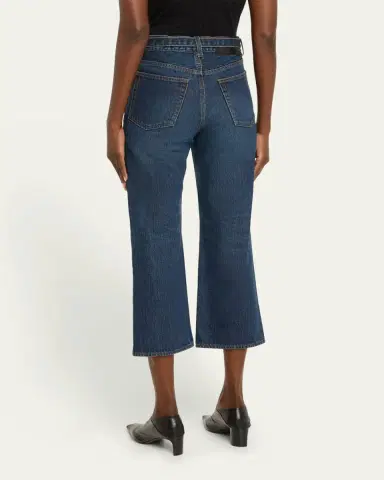 SACAI Belted Bootcut Denim Capri Pants | Thumbnail 3 SACAI Belted Bootcut Denim Capri Pants | Thumbnail 3