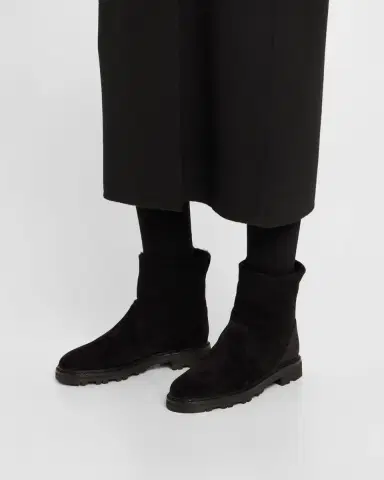 Manolo Blahnik Tomosa Suede Cozy Ankle Booties | Thumbnail 14 Manolo Blahnik Tomosa Suede Cozy Ankle Booties | Thumbnail 14