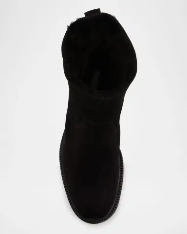 Manolo Blahnik Tomosa Suede Cozy Ankle Booties | Thumbnail 18 Manolo Blahnik Tomosa Suede Cozy Ankle Booties | Thumbnail 18