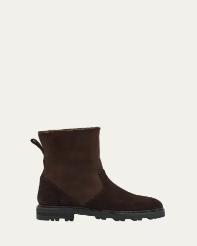 Manolo Blahnik Tomosa Suede Cozy Ankle Booties | Thumbnail 9 Manolo Blahnik Tomosa Suede Cozy Ankle Booties | Thumbnail 9