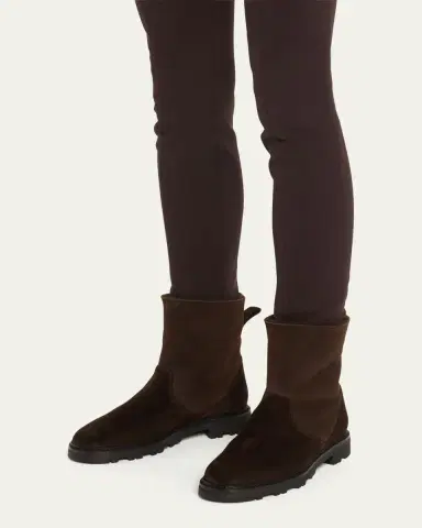 Manolo Blahnik Tomosa Suede Cozy Ankle Booties | Thumbnail 10 Manolo Blahnik Tomosa Suede Cozy Ankle Booties | Thumbnail 10