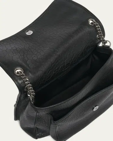 Saint Laurent Niki Large YSL Shoulder Bag in Lambskin Leather | Thumbnail 4 Saint Laurent Niki Large YSL Shoulder Bag in Lambskin Leather | Thumbnail 4