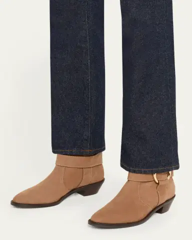 See By Chloé Leather Ring Harness Ankle Booties | Thumbnail 2 See By Chloé Leather Ring Harness Ankle Booties | Thumbnail 2
