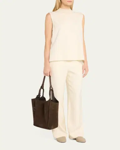 Tod's Suede & Leather Shoulder Bag | Thumbnail 11 Tod's Suede & Leather Shoulder Bag | Thumbnail 11