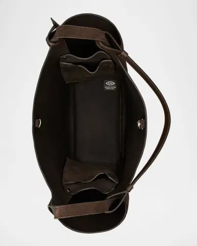Tod's Suede & Leather Shoulder Bag | Thumbnail 3 Tod's Suede & Leather Shoulder Bag | Thumbnail 3