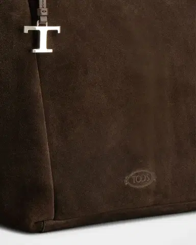 Tod's Suede & Leather Shoulder Bag | Thumbnail 5 Tod's Suede & Leather Shoulder Bag | Thumbnail 5