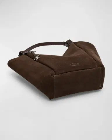 Tod's Suede & Leather Shoulder Bag | Thumbnail 6 Tod's Suede & Leather Shoulder Bag | Thumbnail 6