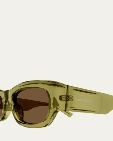Saint Laurent Plastic Rectangle Sunglasses | Thumbnail 3 Saint Laurent Plastic Rectangle Sunglasses | Thumbnail 3