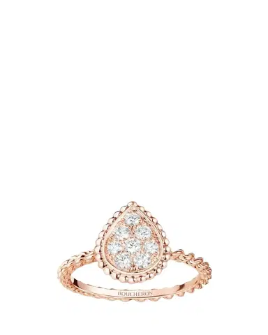 Boucheron Serpent Boheme Pink Gold Motif Diamond Ring | Thumbnail 1 Boucheron Serpent Boheme Pink Gold Motif Diamond Ring | Thumbnail 1
