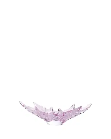 Lalique Champs-Elysees Crystal Bowl, Pink Luster | Thumbnail 1 Lalique Champs-Elysees Crystal Bowl, Pink Luster | Thumbnail 1