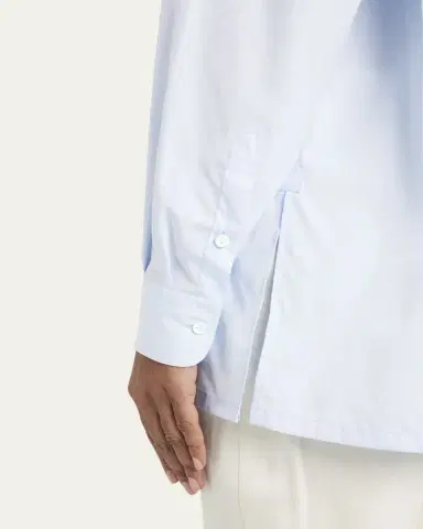 SETCHU Button Down Poplin Shirt | Thumbnail 5 SETCHU Button Down Poplin Shirt | Thumbnail 5