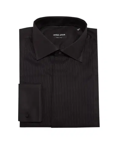 Giorgio Armani Men's Formal Bib Dress Shirt | Thumbnail 1 Giorgio Armani Men's Formal Bib Dress Shirt | Thumbnail 1