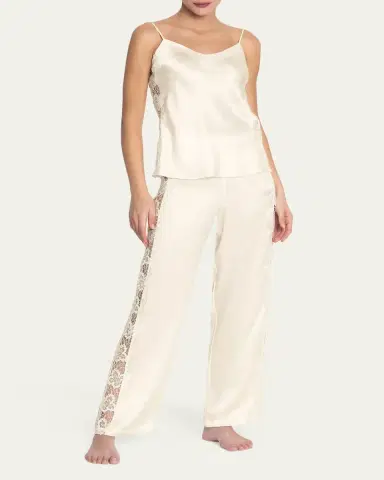 Lise Charmel Princesse Iris Lace-Trim Cami Pajama Top | Thumbnail 2 Lise Charmel Princesse Iris Lace-Trim Cami Pajama Top | Thumbnail 2