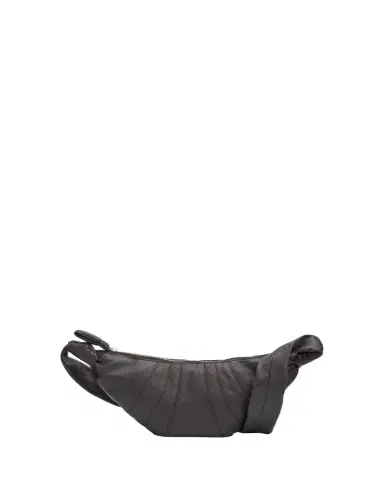 LEMAIRE Men's Small Croissant Leather Shoulder Bag | Thumbnail 1 LEMAIRE Men's Small Croissant Leather Shoulder Bag | Thumbnail 1