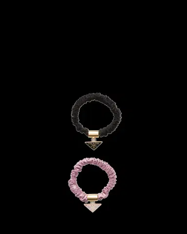 Prada Silk Scrunchies, Set of 2 | Thumbnail 2 Prada Silk Scrunchies, Set of 2 | Thumbnail 2