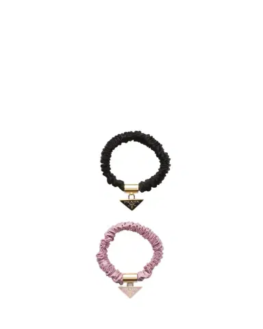 Prada Silk Scrunchies, Set of 2 | Thumbnail 1 Prada Silk Scrunchies, Set of 2 | Thumbnail 1