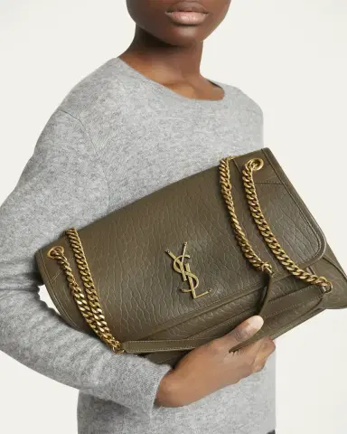 Saint Laurent Niki Large YSL Crossbody Bag in Lambskin Leather | Thumbnail 11 Saint Laurent Niki Large YSL Crossbody Bag in Lambskin Leather | Thumbnail 11