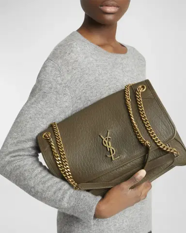 Saint Laurent Niki Large YSL Crossbody Bag in Lambskin Leather | Thumbnail 3 Saint Laurent Niki Large YSL Crossbody Bag in Lambskin Leather | Thumbnail 3