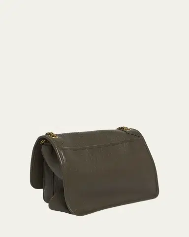 Saint Laurent Niki Large YSL Crossbody Bag in Lambskin Leather | Thumbnail 9 Saint Laurent Niki Large YSL Crossbody Bag in Lambskin Leather | Thumbnail 9