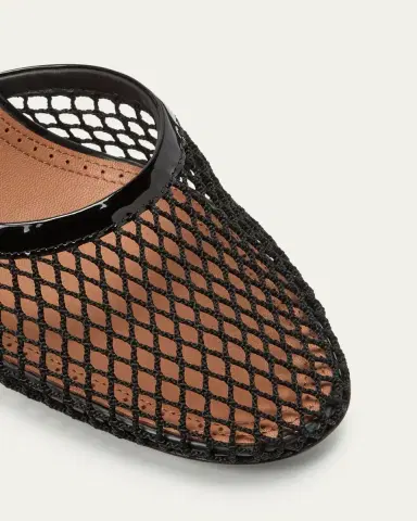 ALAÏA Fishnet Patent Ankle-Strap Pumps | Thumbnail 5 ALAÏA Fishnet Patent Ankle-Strap Pumps | Thumbnail 5