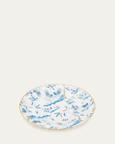 Ginori 1735 Oro di Doccia Soup Plate, Turchese | Thumbnail 2 Ginori 1735 Oro di Doccia Soup Plate, Turchese | Thumbnail 2