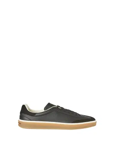 Loro Piana Men's Tennis Walk Mixed Leather Sneakers | Thumbnail 1 Loro Piana Men's Tennis Walk Mixed Leather Sneakers | Thumbnail 1