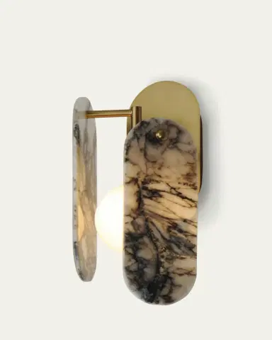 Studio M Megalith Stone Striae Arya Wall Sconce | Thumbnail 5 Studio M Megalith Stone Striae Arya Wall Sconce | Thumbnail 5