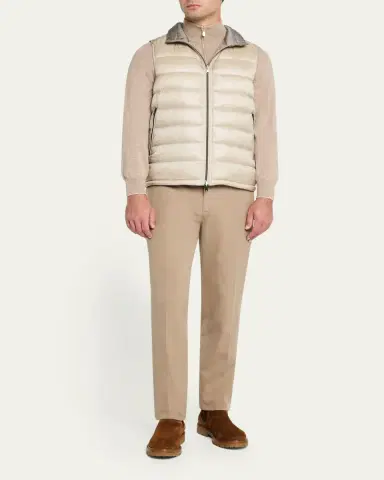HERNO Men's Reversible Down Nylon Vest | Thumbnail 2 HERNO Men's Reversible Down Nylon Vest | Thumbnail 2